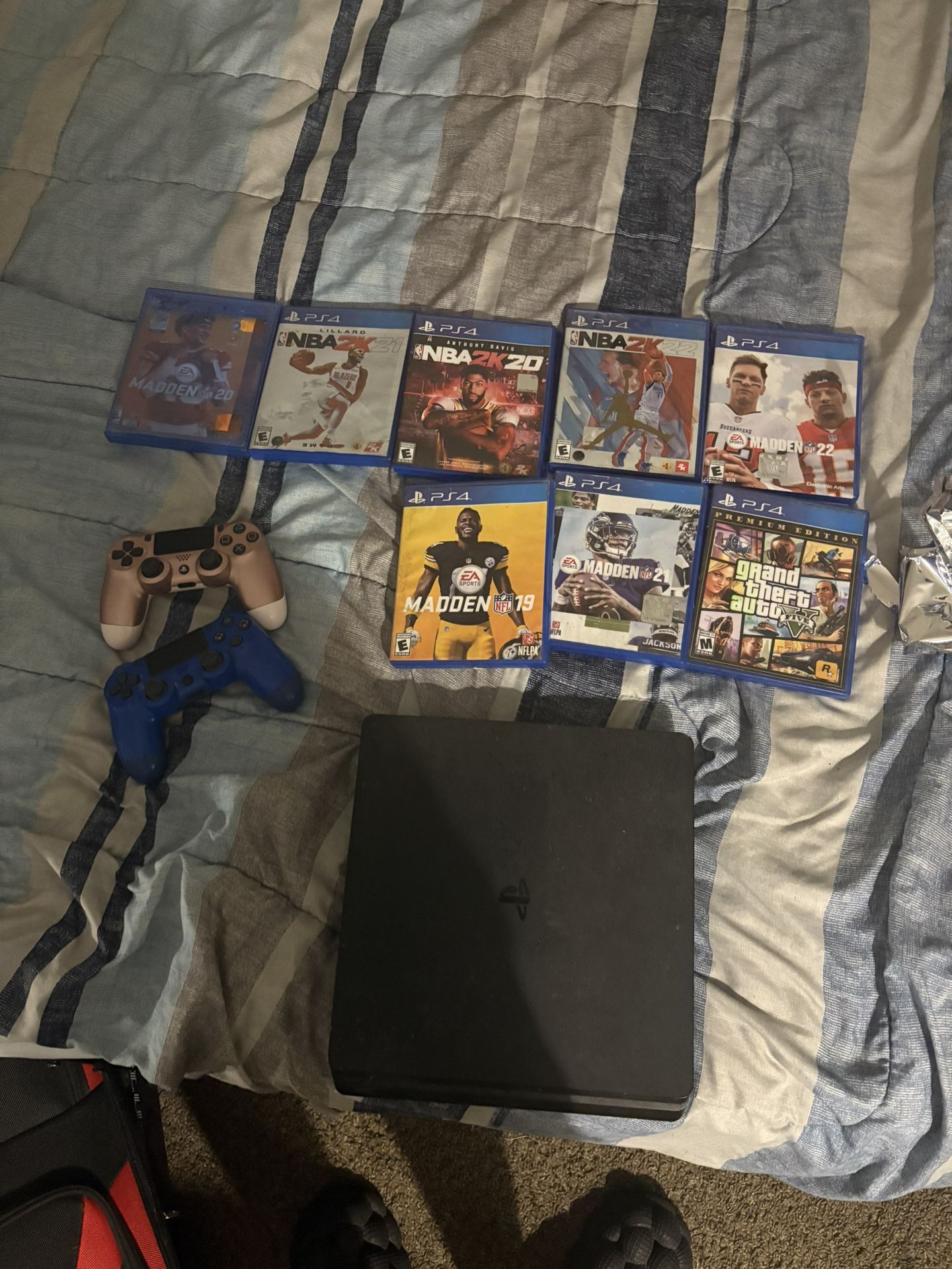PS4 + Games And Controller