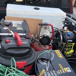 Pressure Washer & Tank 