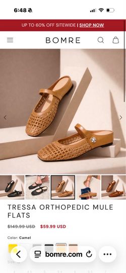 Women’s shoes Tressa orthopedic  Mule Flats