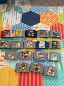 Nintendo 64 Game Lot – 18 Cartridges