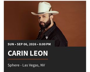 Carin Leon concert at the sphere
