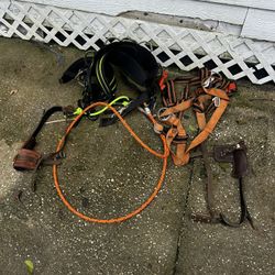 Lumberjack equipment Tree Cutting harness