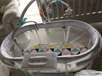 Fisher price windmill bassinet sales