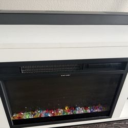 TV Stand with Fire Place