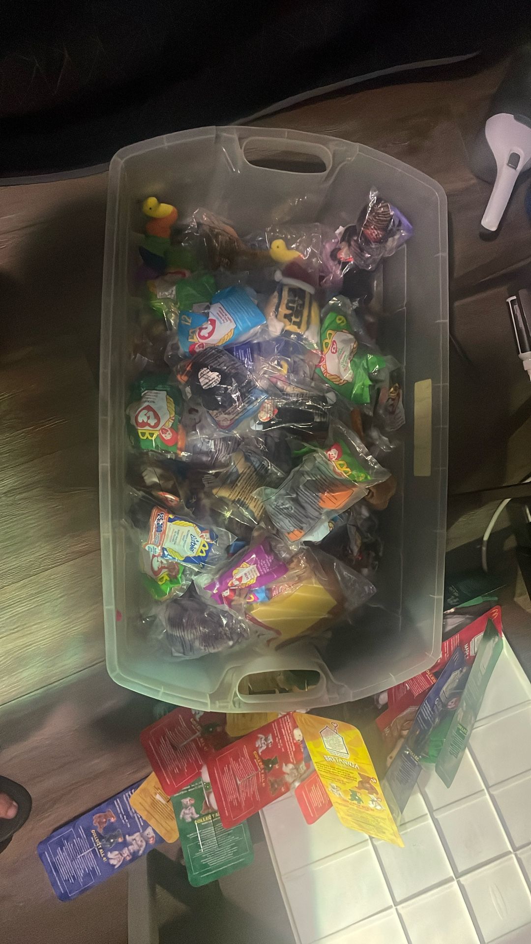 Vintage McDonald’s Toys Ty Babies Mainly Lot Of 74