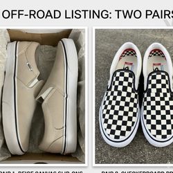 Size 10.5 Vans Brand New No Box