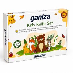 Kids Knife Set- Kids Kitchen Set- Set De Cocina Para Niños- 