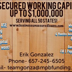 UNSECURED BUSSINESS LOANS-FAST FUNDING!