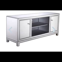 Mirrored Tv Stand