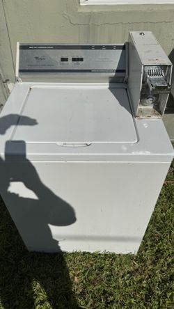 Whirlpool coin washing machine