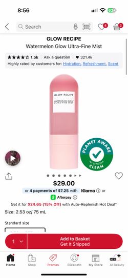 Glow Recipe Watermelon Glow Ultra-Fine Mist