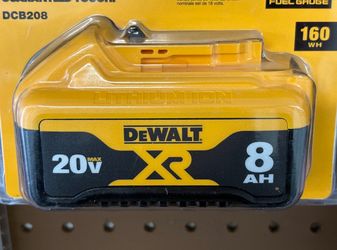 NEW! DeWalt 20V XR 8Ah Battery