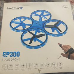 SNAPTAIN SP300 Mini Drone, Hand Operated RC Quadcopter w/Throw’N Go