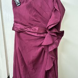 Magenta Bridesmaid Dress