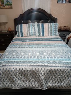 Juego de dormitorio Queen con colchon