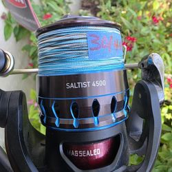 Daiwa Saltist Reel/Upgraded Handle/New BRAID/New Carnage Slow Pitch Rod
