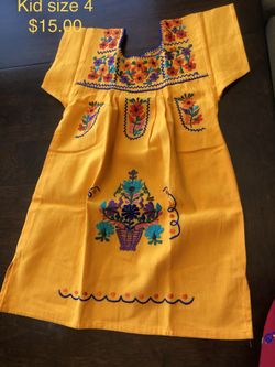 Embroidered dresses women size