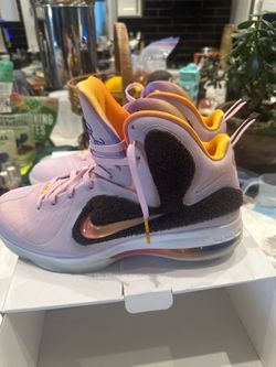 Nike LeBron IX PINK/ BROWN
