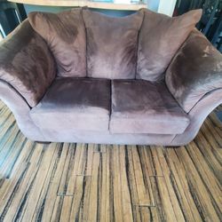 Loveseat Brown Free