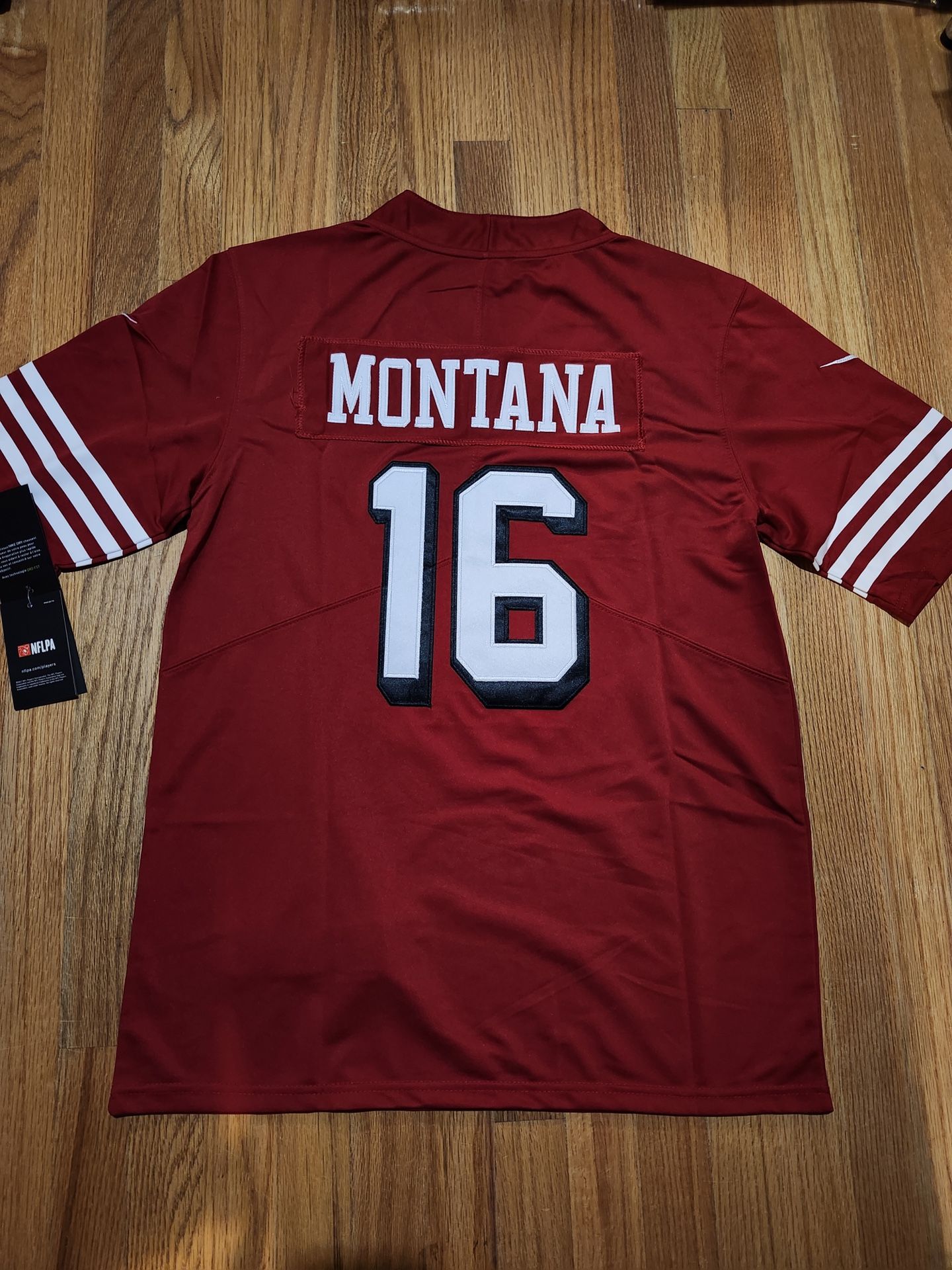 NFL San Francisco 49ers San Francisco football uniform No.16 MONTANA game training uniform jersey male