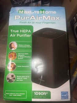 PURAIRMAX HEPA AIR PURIFIER