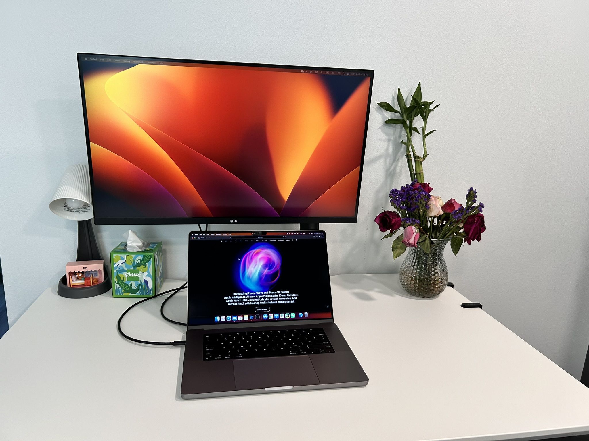 (Only A Few Months Old!) LG 32" Ultrafine UHD IPS Monitor, ErgoStand