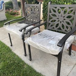 Brand New Patio Chairs Set 2 Pieces