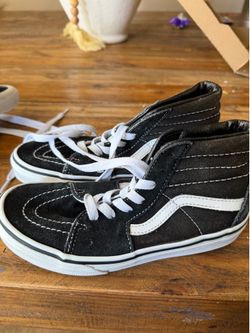 Old school high top vans   size 3