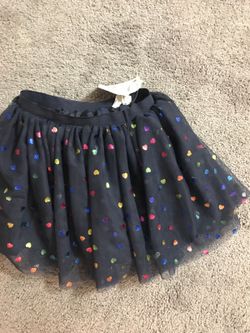 Little girls tulle skirt