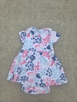 Carter's Baby Girl Floral Bodysuit Dress