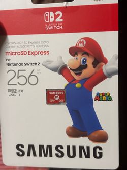 Samsung 256GB microSD Express for Nintendo Switch 2