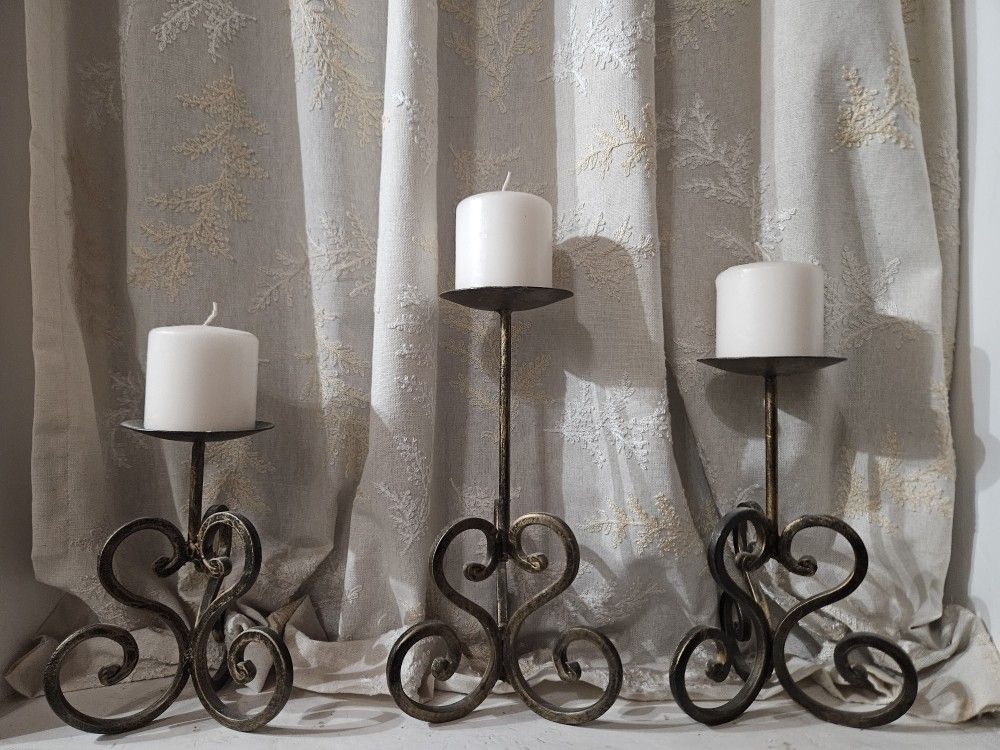 Candle Holders Set Of 3