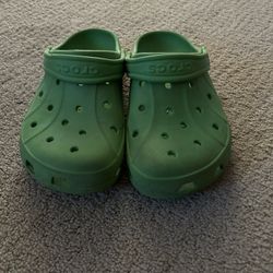 Green Crocs