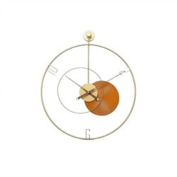NEW Hanging Wall Clock gold metal