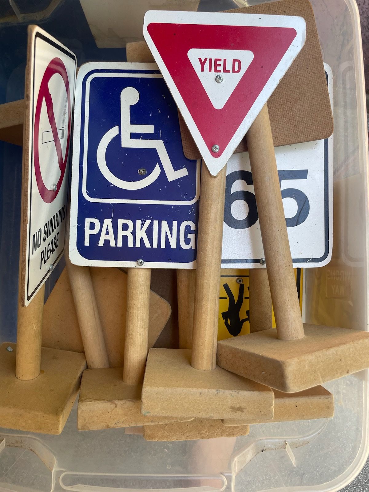 Mini Kids Traffic Signs