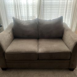 Brown Loveseat Sofa