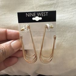 Nine West Gold Earrings 
