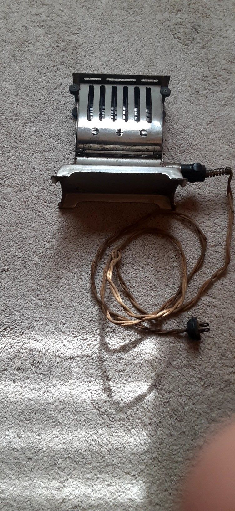 Vintage National stamping And Electric Works Toaster 