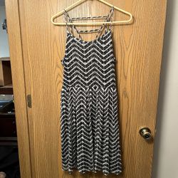 Dark Stripped Sundress 