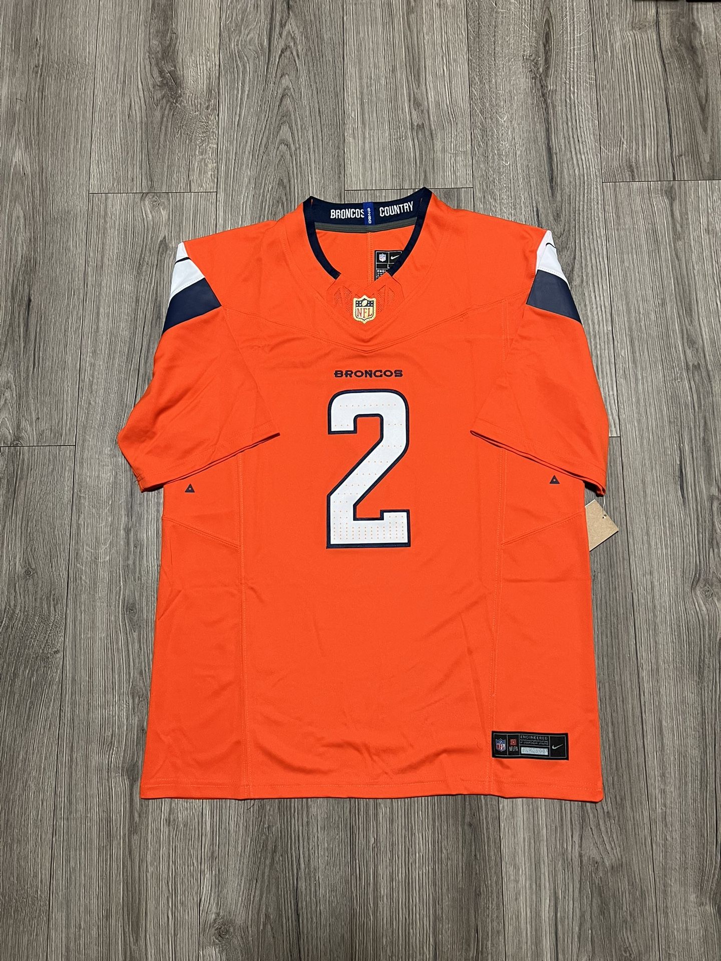MENS PATRICK SURTAIN II DENVER BRONCOS JERSEY L