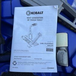 Flooring nailer