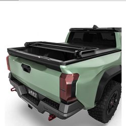 Soft Tri-Fold Truck Bed Cover Fits For Toyota Tacoma 2024 2025 2026 (Excl. Trail Edition) | 5' (60") Bed