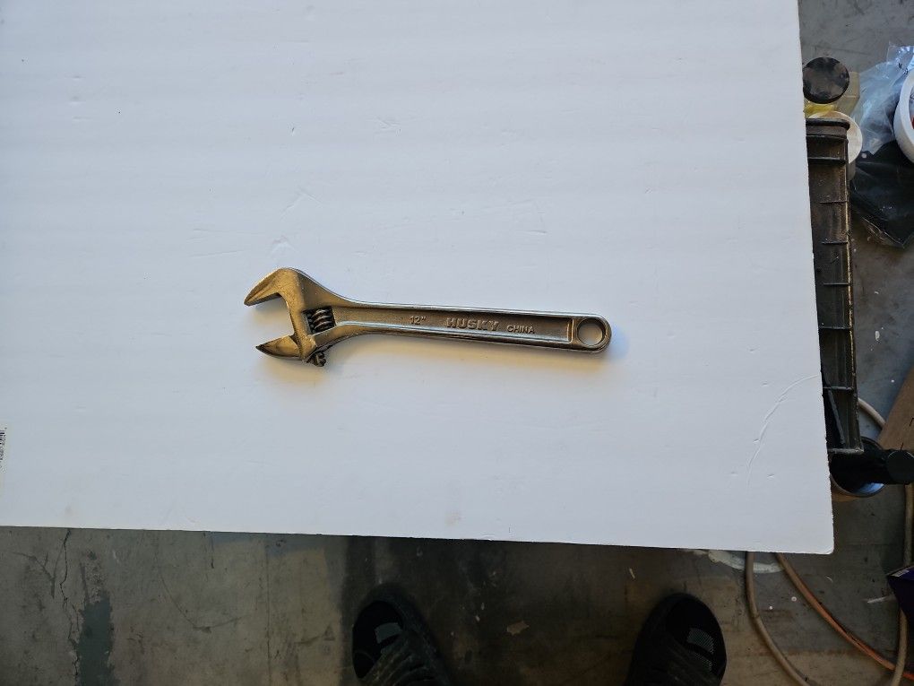 Husky 12" Adjustable Wrench in Chandler 