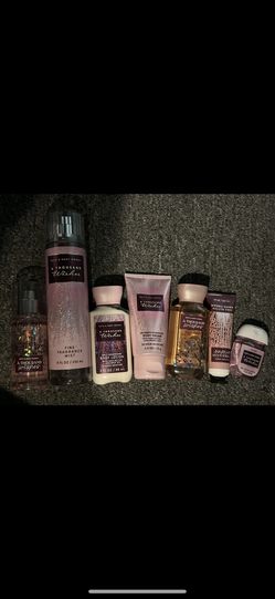 7 Piece Bath & Body Works, A Thousand Wishes Mini Set 