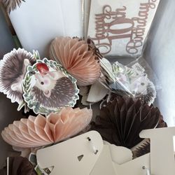 Hedgehog Birthday Decorations