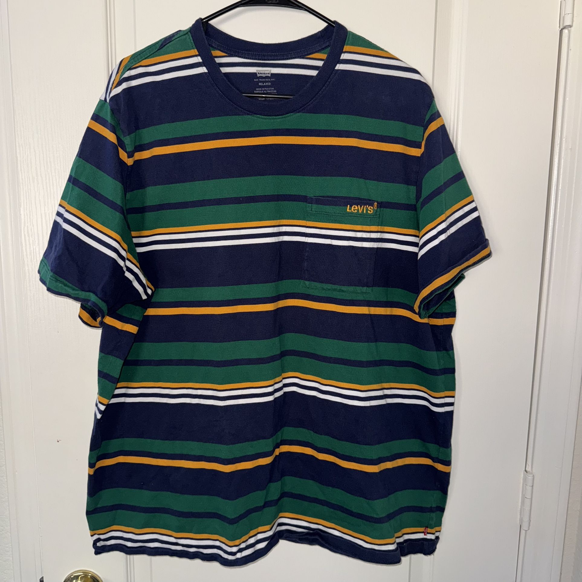 Levi's Men's Multicolor Striped Tee