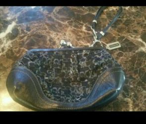 Coach wristlet