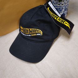 New W Tags  Hot Wheels Legendstour 2025 Adjustable Band Black Adult Hat