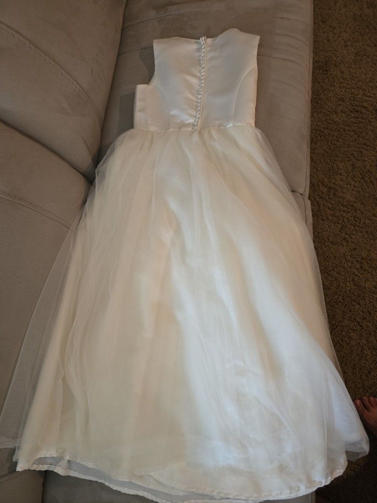 David's Bridal Flower Girl Dress