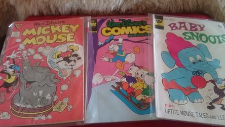 Old Walt Disney comic books and Whitman comic book yes it's a comic book